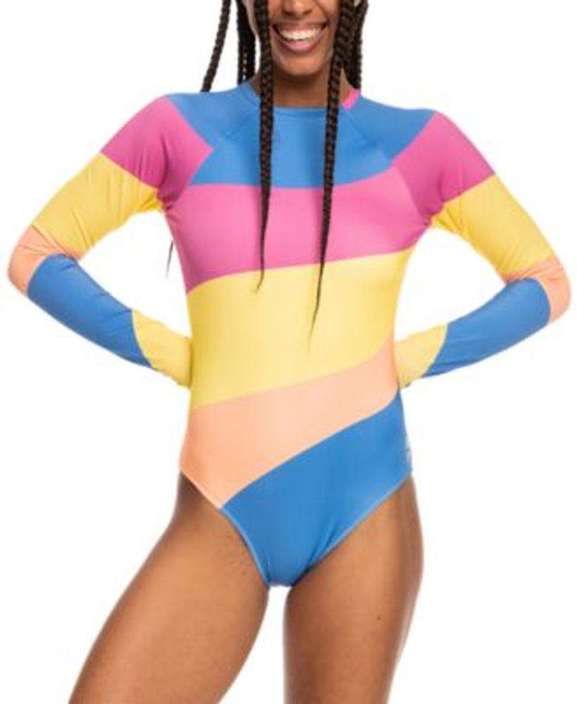 Roxy Juniors Pop Surf Rashguard One Piece Swimsuit Mall of America