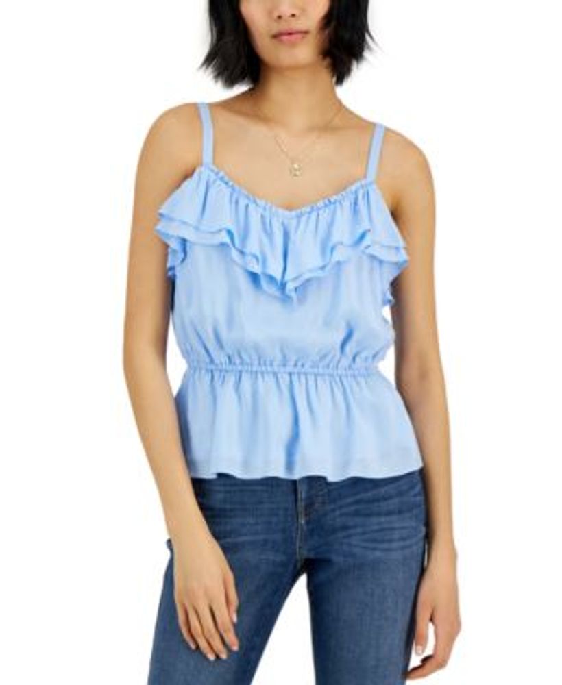 INC International Concepts Women's Ruffle Camisole, Created for Macy's