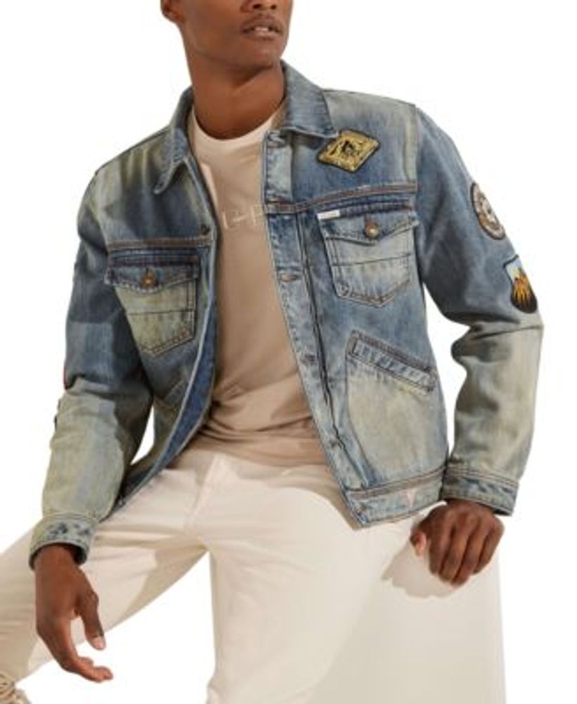 Dillon patch denim jacket on sale