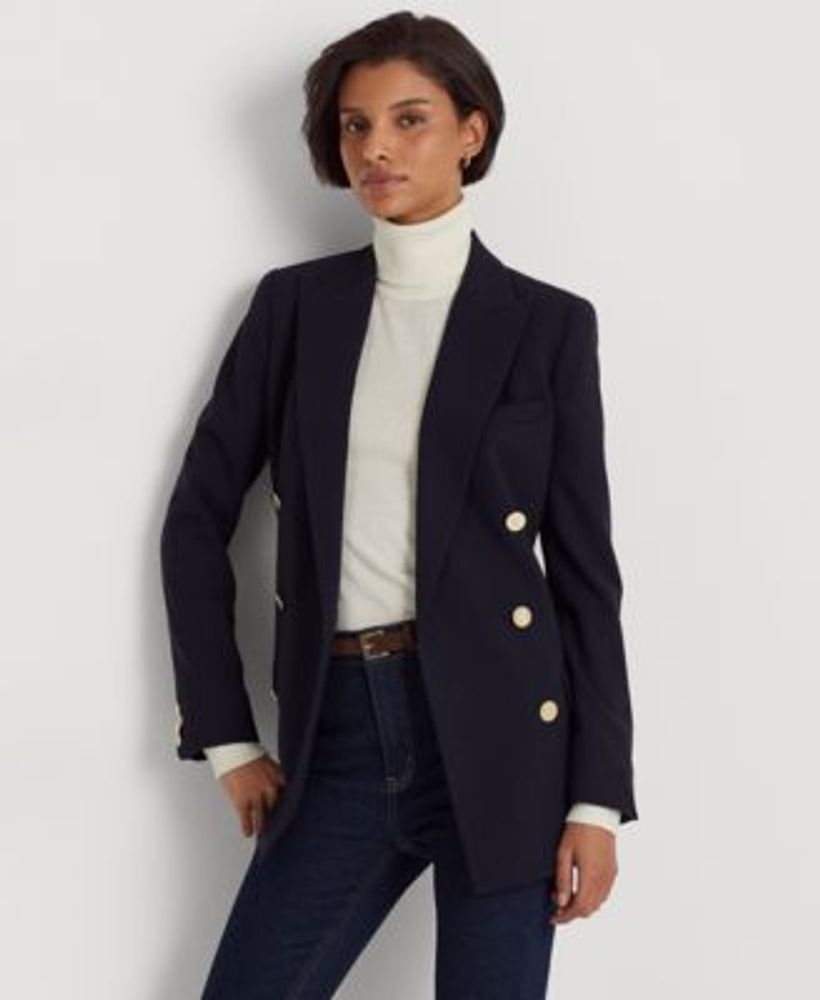 Lauren Ralph Lauren Wool Crepe Blazer Vancouver Mall