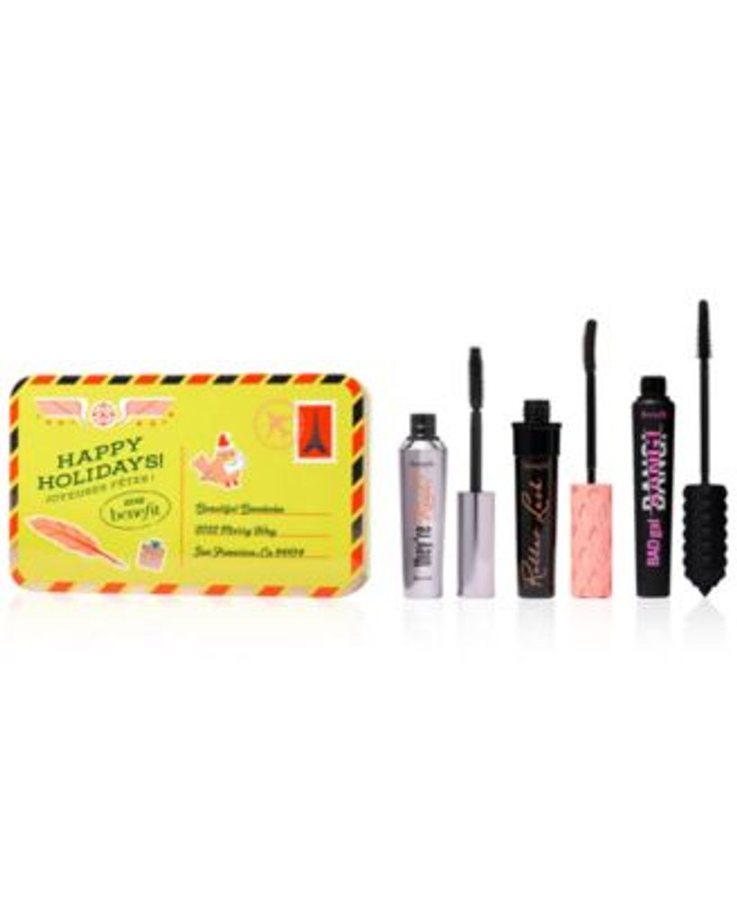 Benefit Cosmetics 3Pc. Letters To Lashes FullSize Mascara Value Set