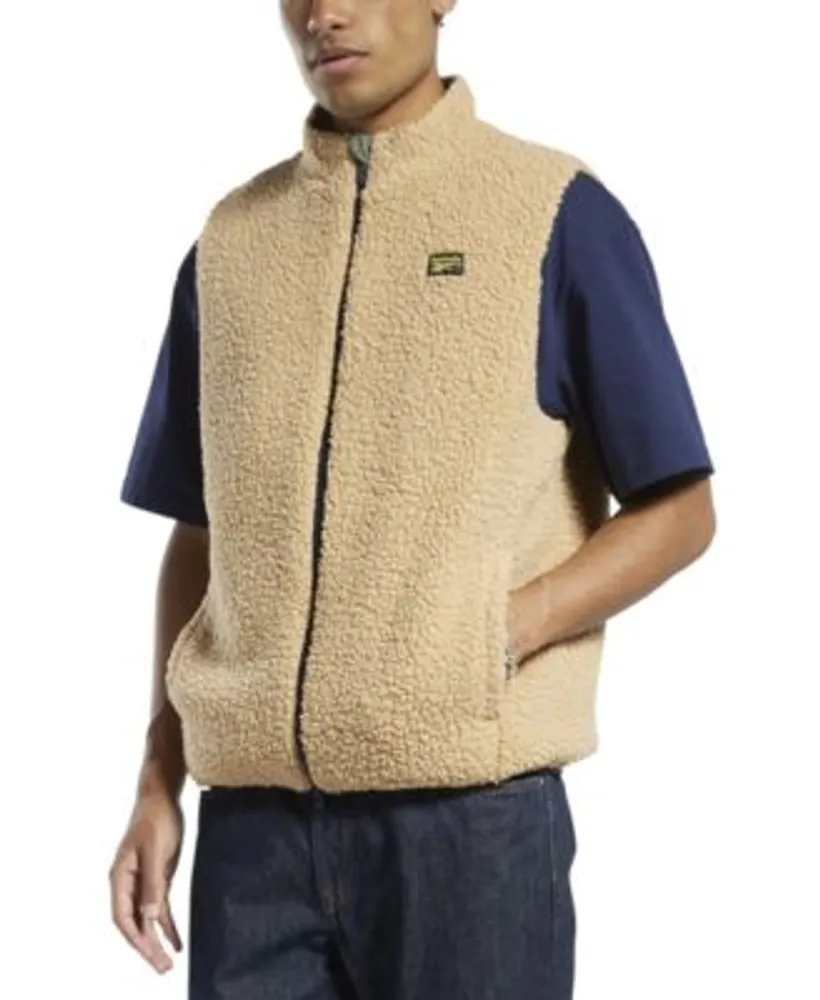 Reebok Men's Cord Sherpa-Fleece Vest | Vancouver Mall