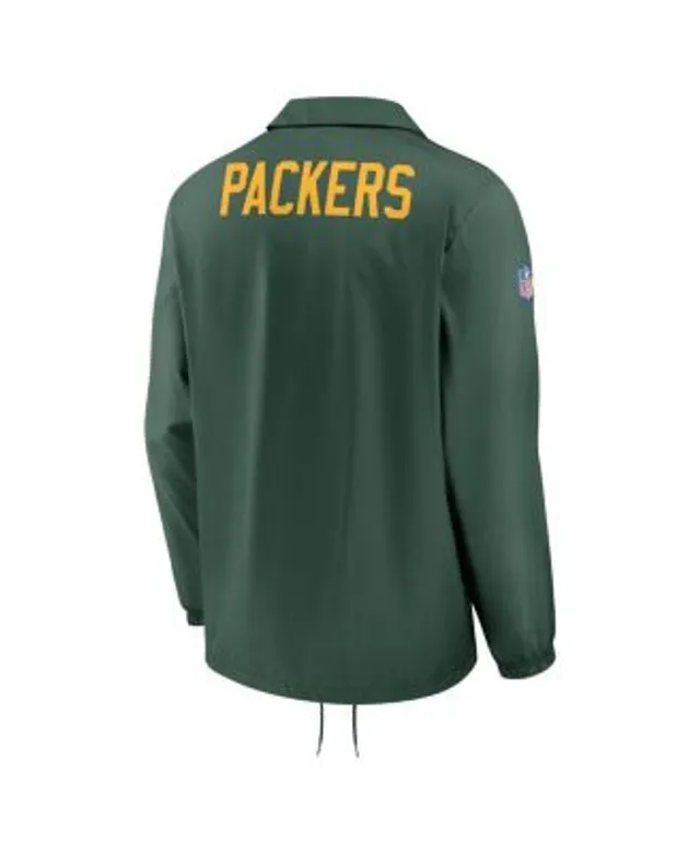 Nike Men's Green Green Bay Packers Sideline Coaches Performance