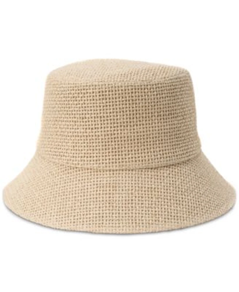 INC International Concepts Straw Bucket Hat, Created for Macy's Mall