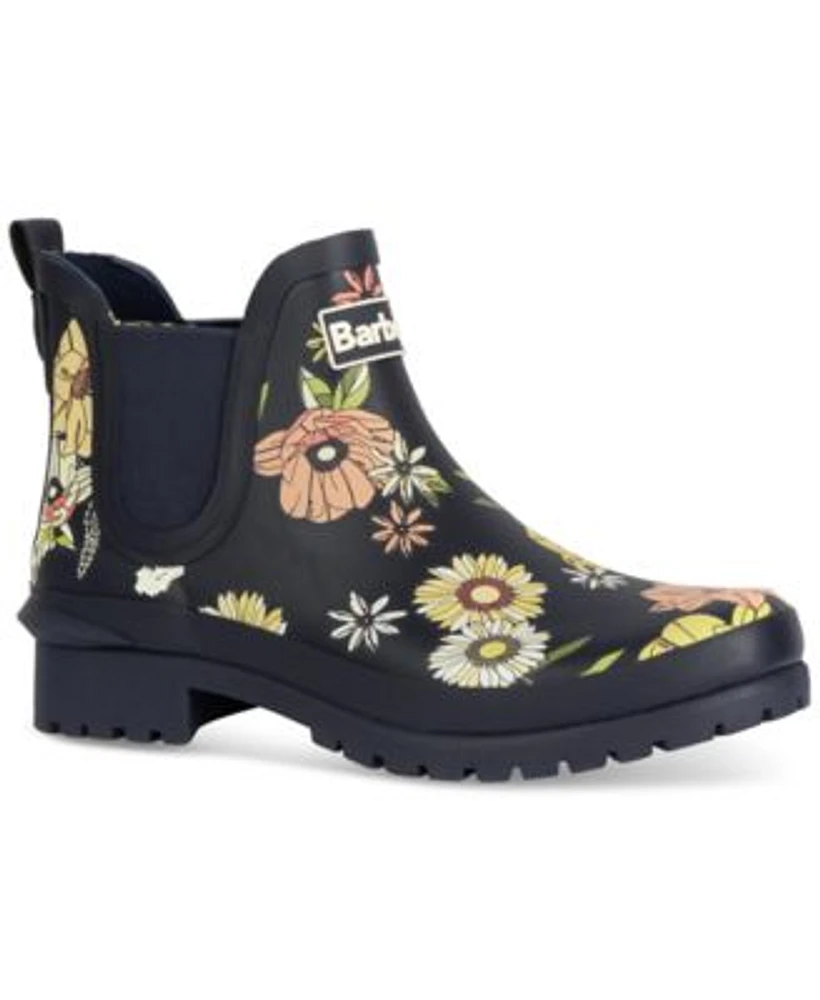 Barbour Women s Wilton Wellington Ankle Rain Boots Foxvalley Mall