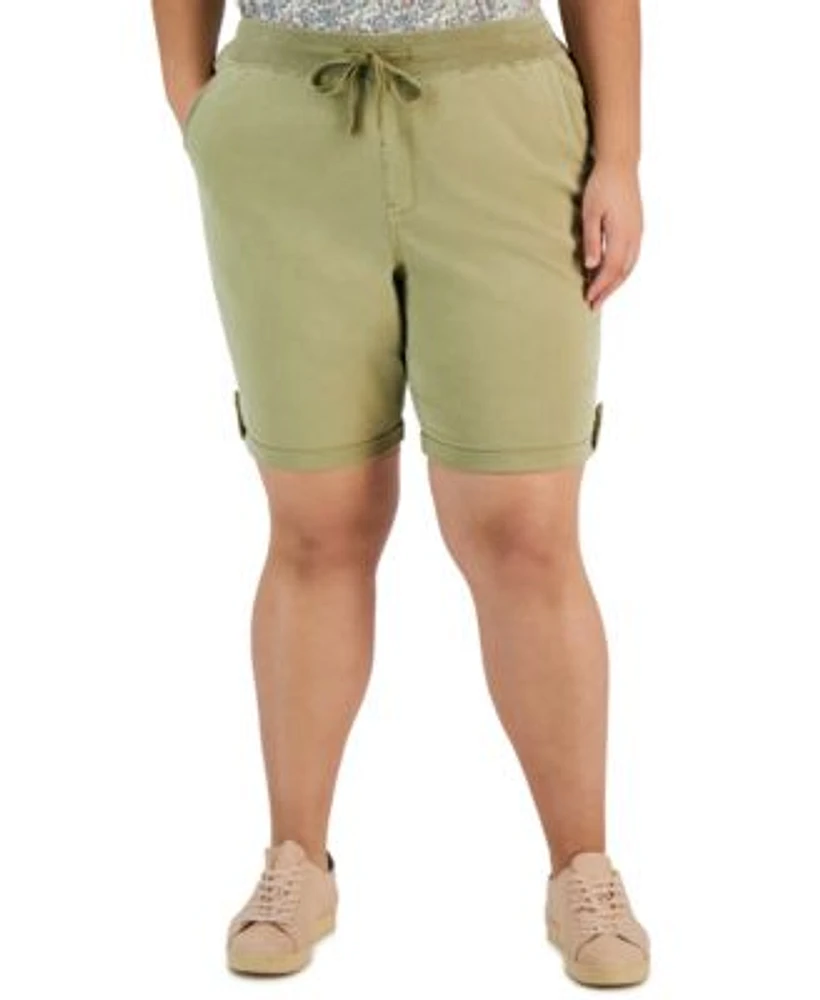 Macys plus clearance shorts