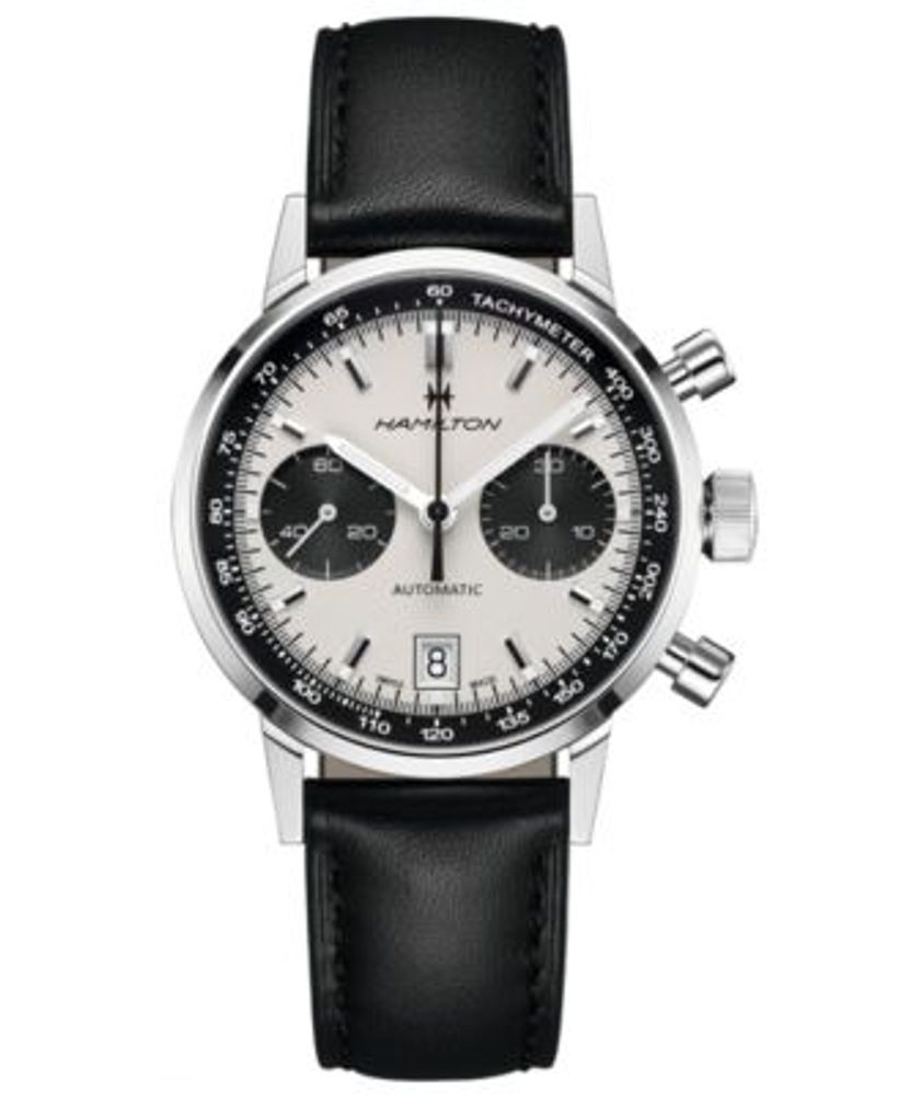 Macys mens cheap leather watches