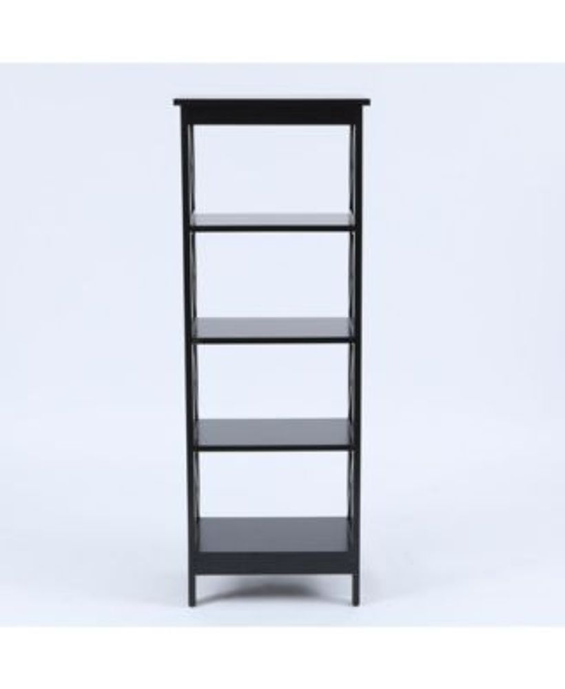 Luxen Home XSided Narrow 4Tier Bookcase Mall of America®