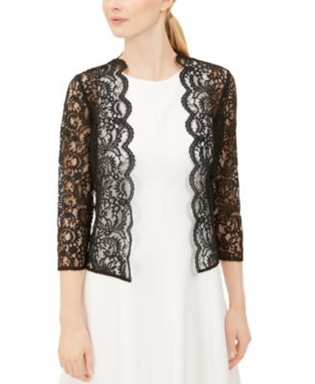 Calvin klein lace shrug hotsell