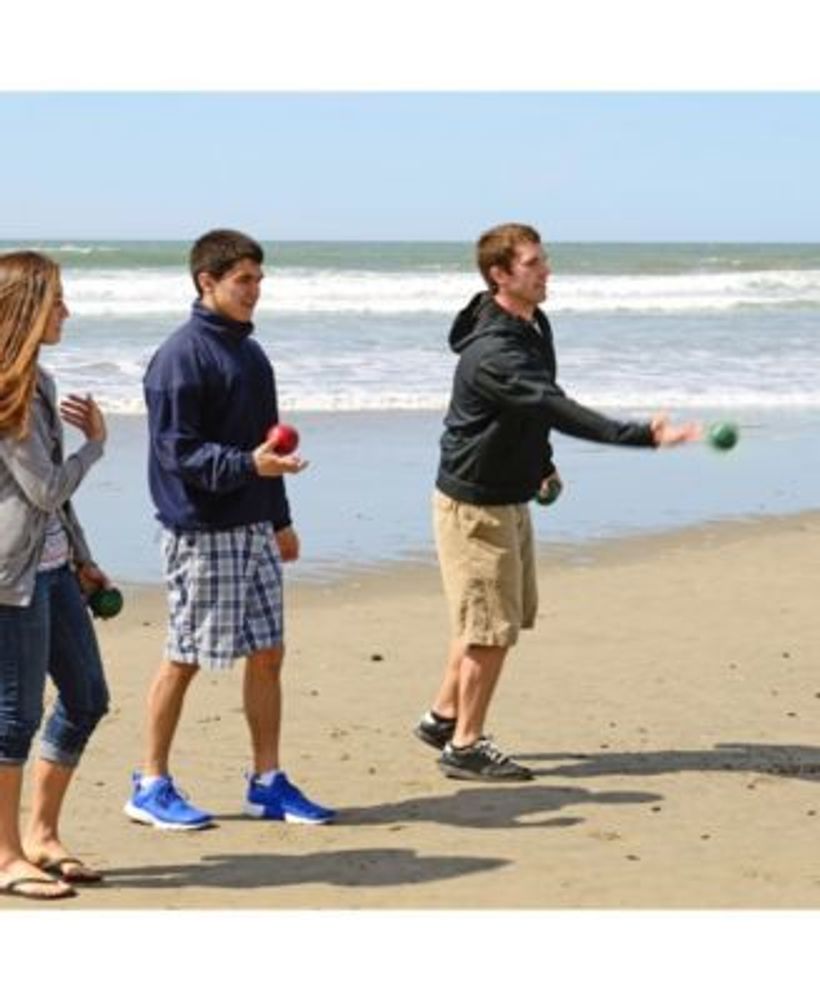 Trademark Global Hey Play Bocce Ball Set Outdoor Family Bocce Game