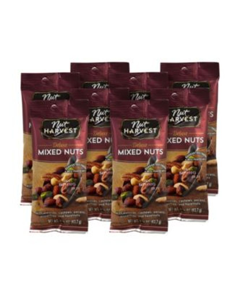 Nut Harvest Deluxe Mixed Nuts, 2.25 oz, 8 Pack Mall of America®