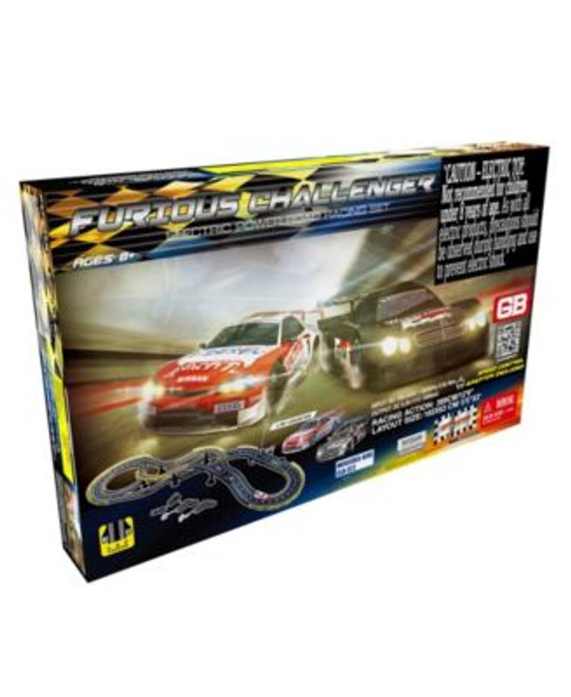 PonyCycle Furious Challenger Road Racing Slot Car Set Electric