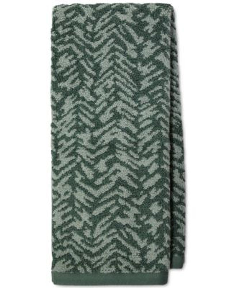 Hotel Collection Ultimate Micro Cotton® Herringbone 16" x 30" Hand