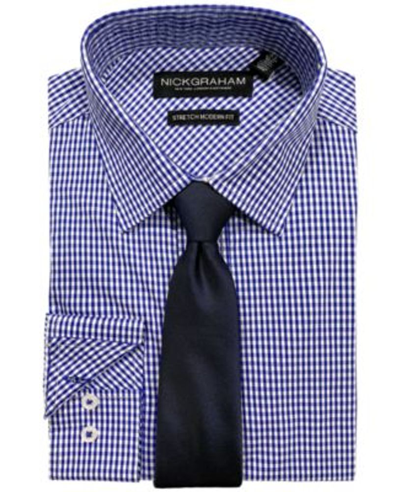Nick Graham Men's ModernFit Dress Shirt and Tie Mall of America®