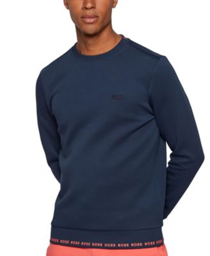 Hugo boss pullover slim on sale fit