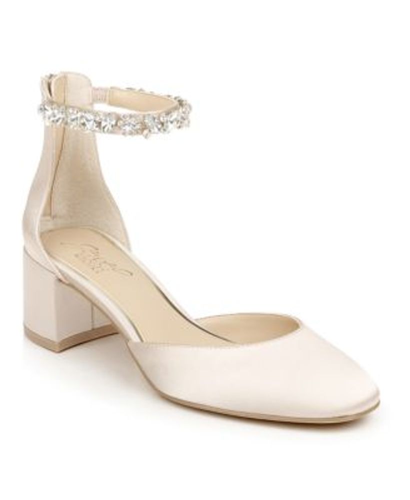 Jewel Badgley Mischka Women s Cathleen Evening Pump MainPlace Mall