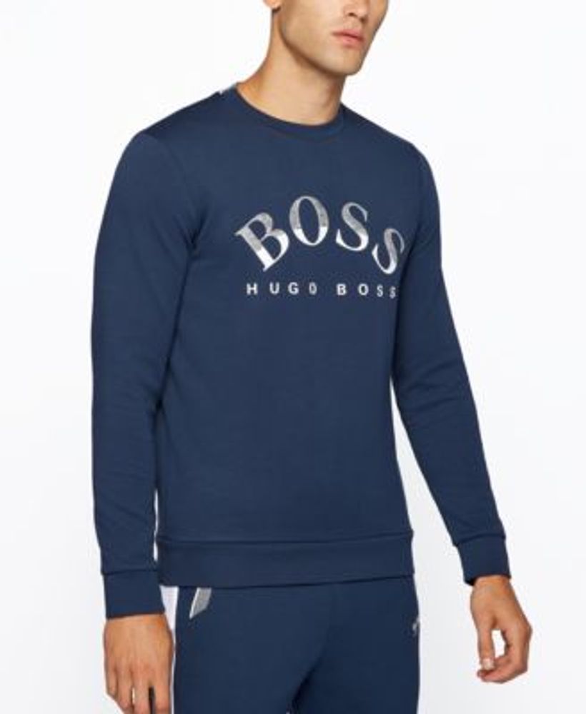 Hugo boss clearance pullover slim fit