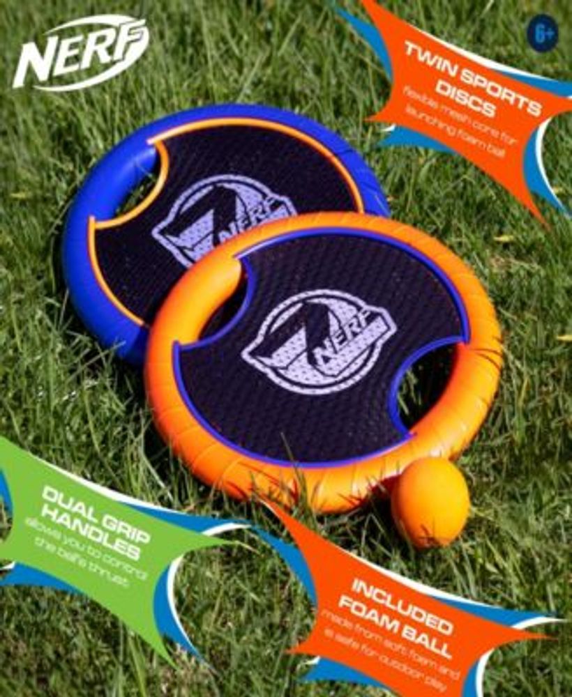 Nerf Trampoline Paddle Ball and Frisbee Set Mall of America®