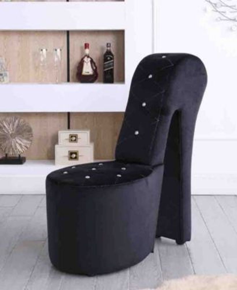 Giant high best sale heel shoe chair