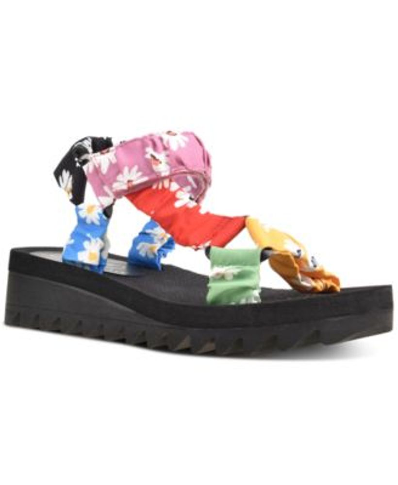 Wild Pair Kendie Sporty Wedge Sandals, Created for Macy's Mall of