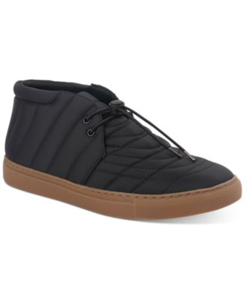 Alfani Men's Tucker Quilted LaceUp Chukka Boot, Created for Macy's