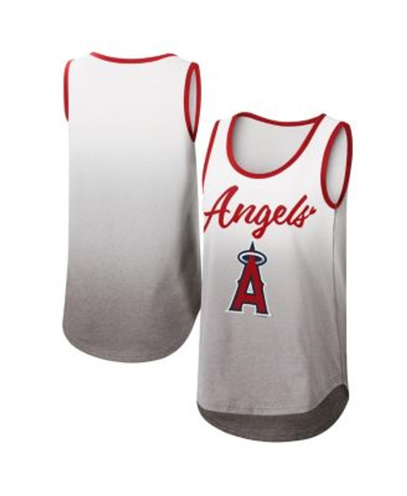 G-III 4Her by Carl Banks Women's White Los Angeles Angels Logo