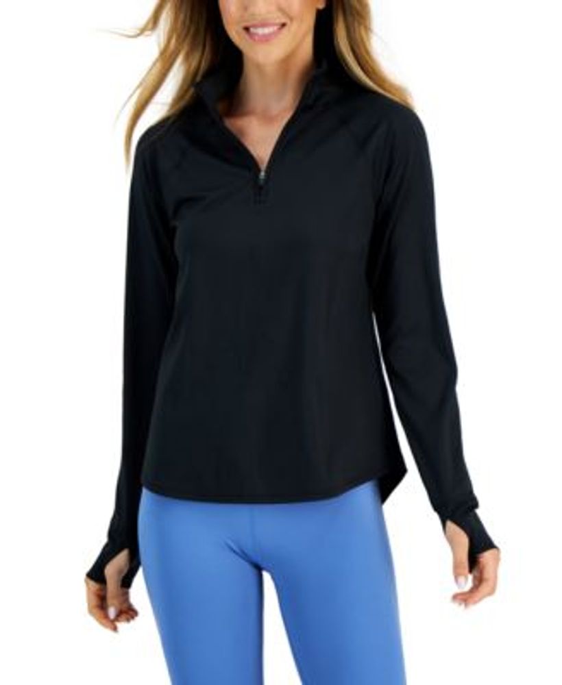 ID Ideology Women's QuarterZip Jacket, Created for Macy's. Mall of