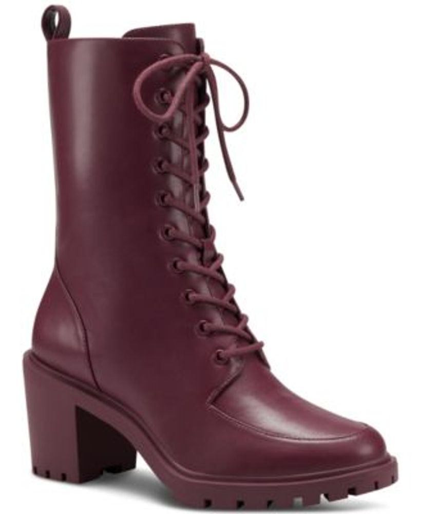 Macys lace store up boots