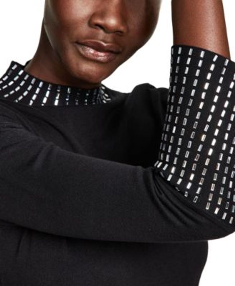 Wallis studded top jumper