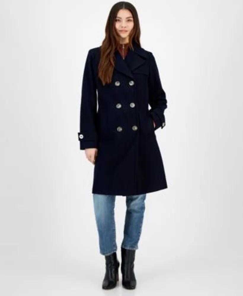 Michael Kors Women s Double Breasted Peacoat Coat Created for