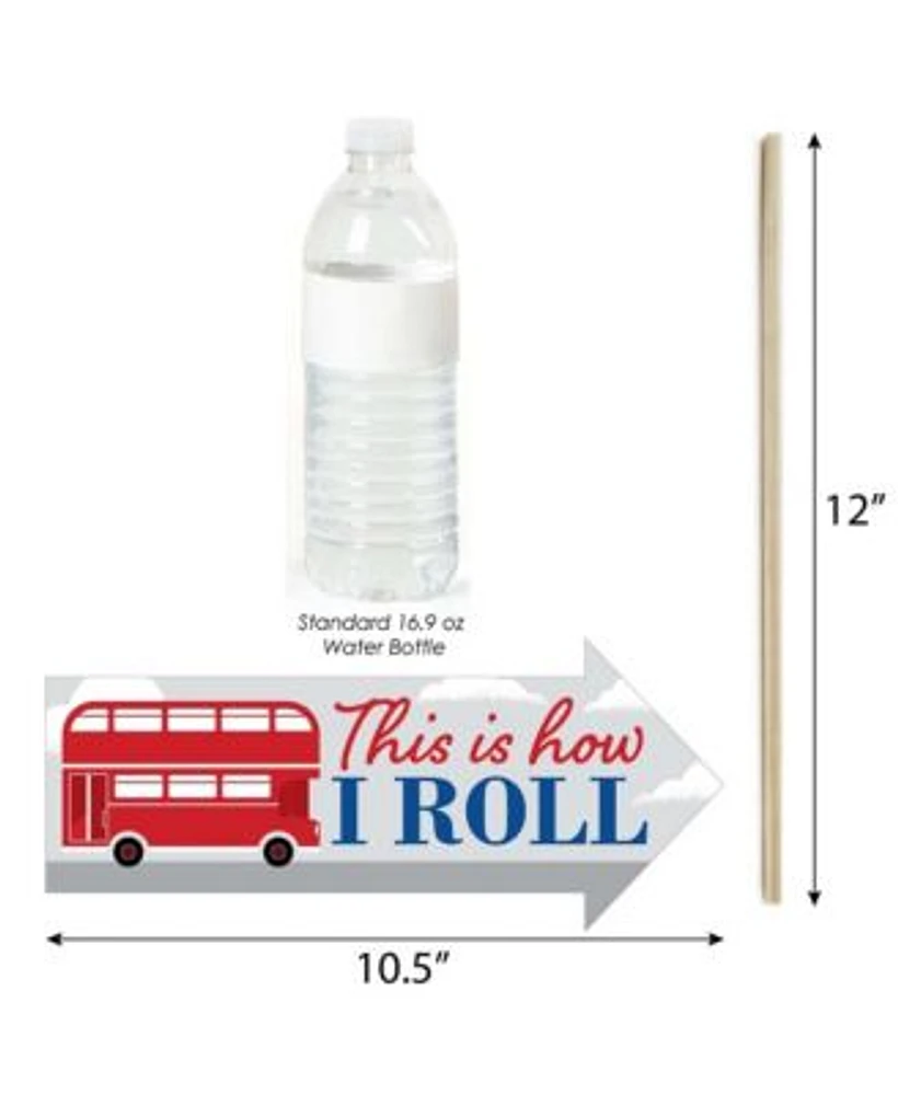 Big Dot of Happiness Funny Cheerio, London British UK Party Photo