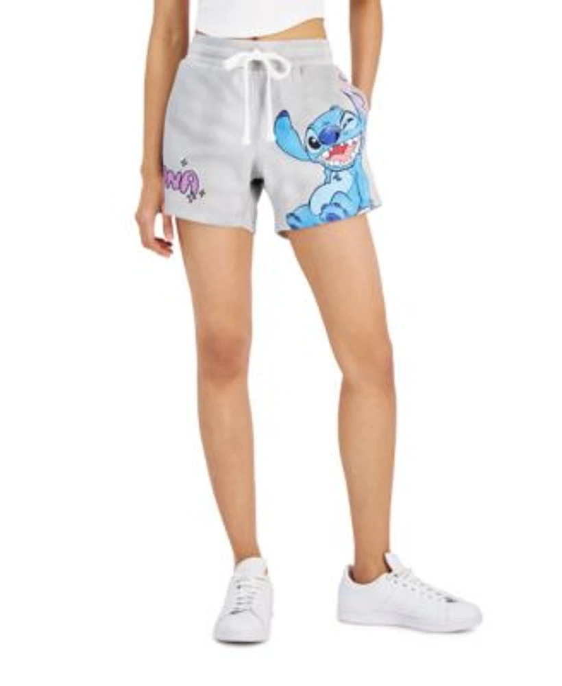 Disney Juniors Stitch Drawstring Pull On Shorts Westland Mall