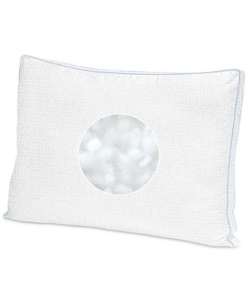 Sensor gel signature gusseted bed pillow outlet