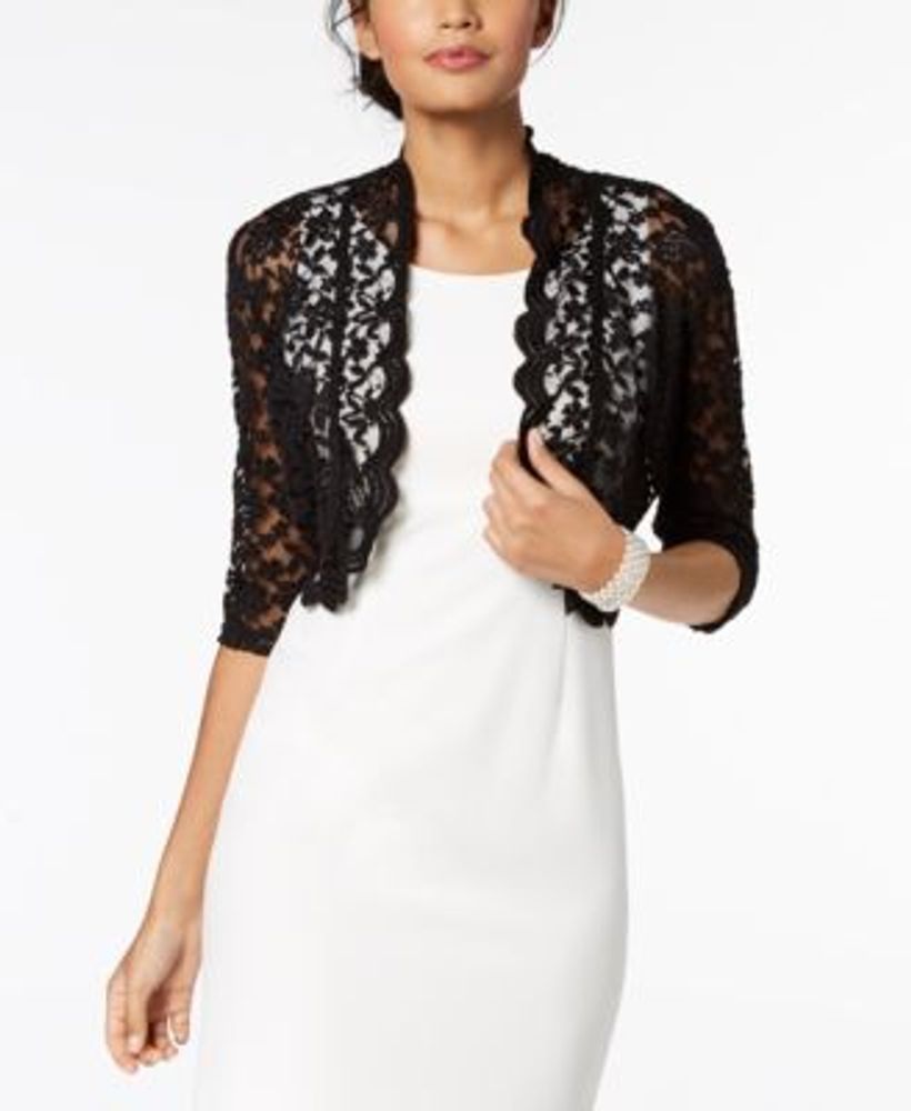 Scalloped shrug on sale
