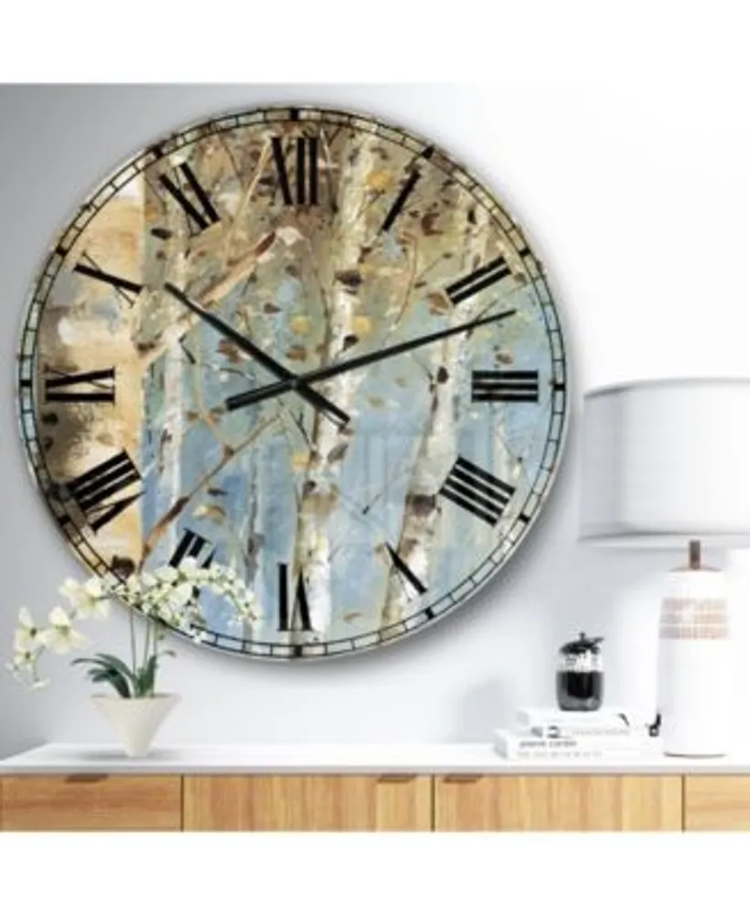Designart Modern Farmhouse Oversized Metal Wall Clock | Mall of America®