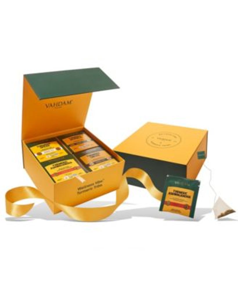 Vahdam Teas Turmeric Superfood Wellness Teas with Powerful Curcumin, 4