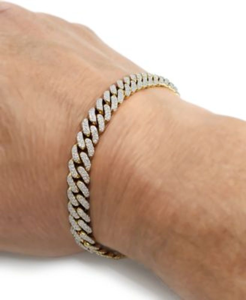 Macy's cuban store link bracelet