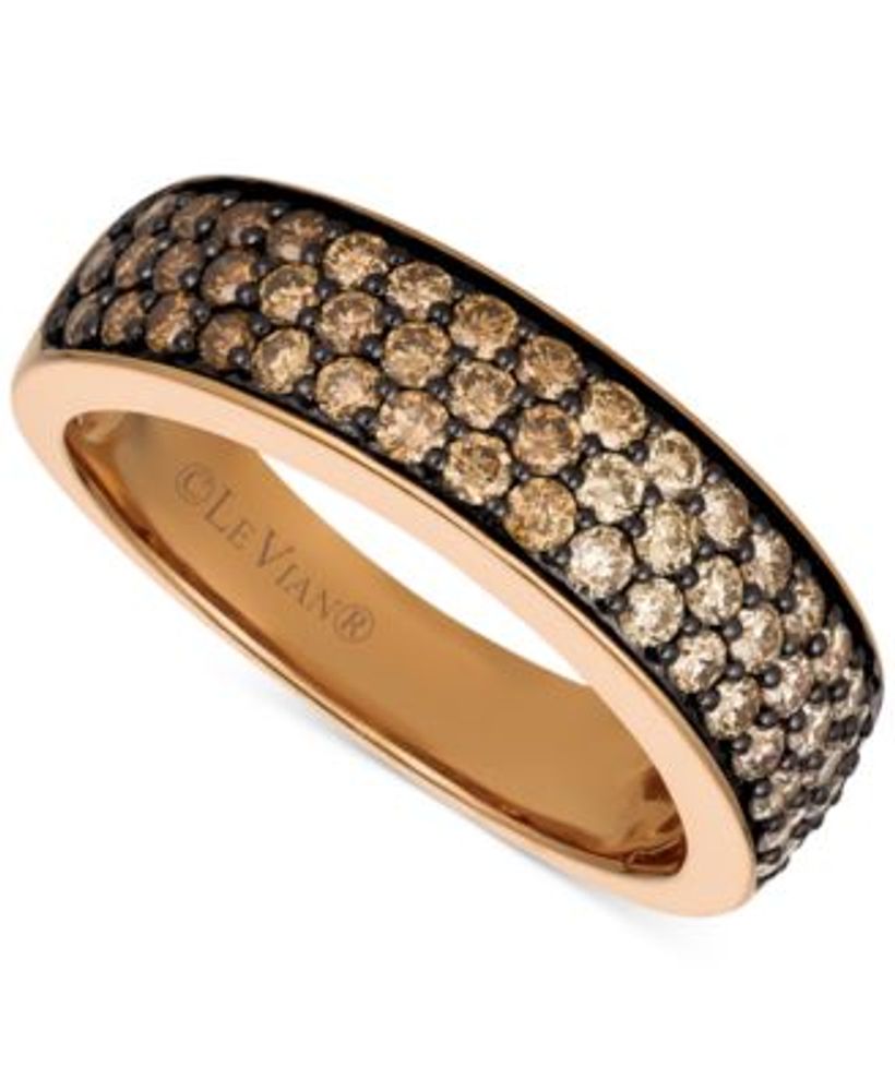 Chocolate diamond sale eternity band