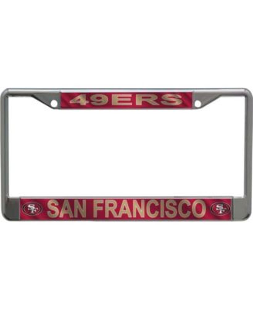 Stockdale Multi San Francisco 49Ers Metallic License Plate Frame with