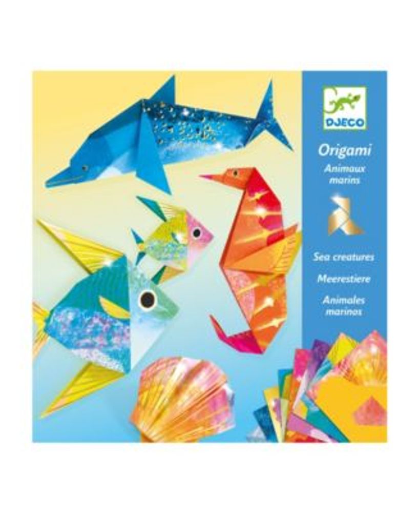 DJECO Origami Paper Craft Kit, Sea Creatures Kit Mall of America®