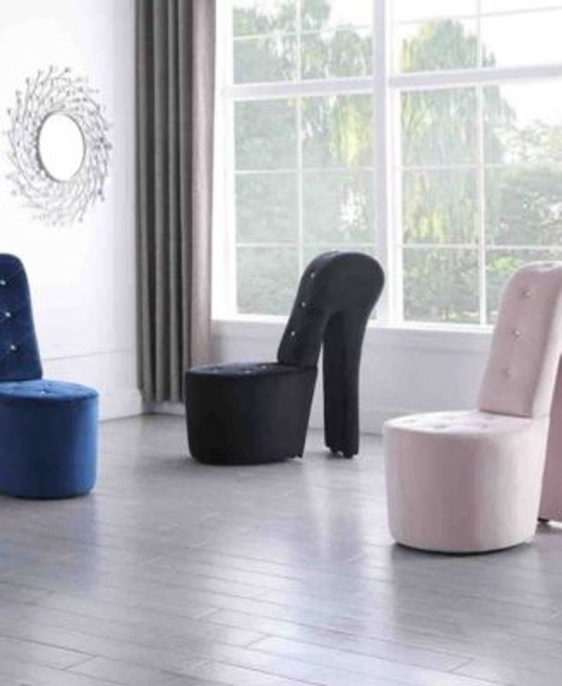 High heel hotsell shoe chair furniture