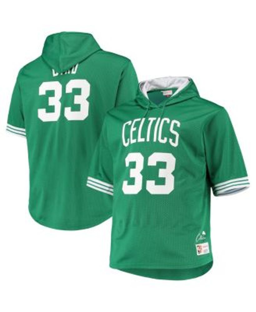 Boston celtics short 2025 sleeve hoodie