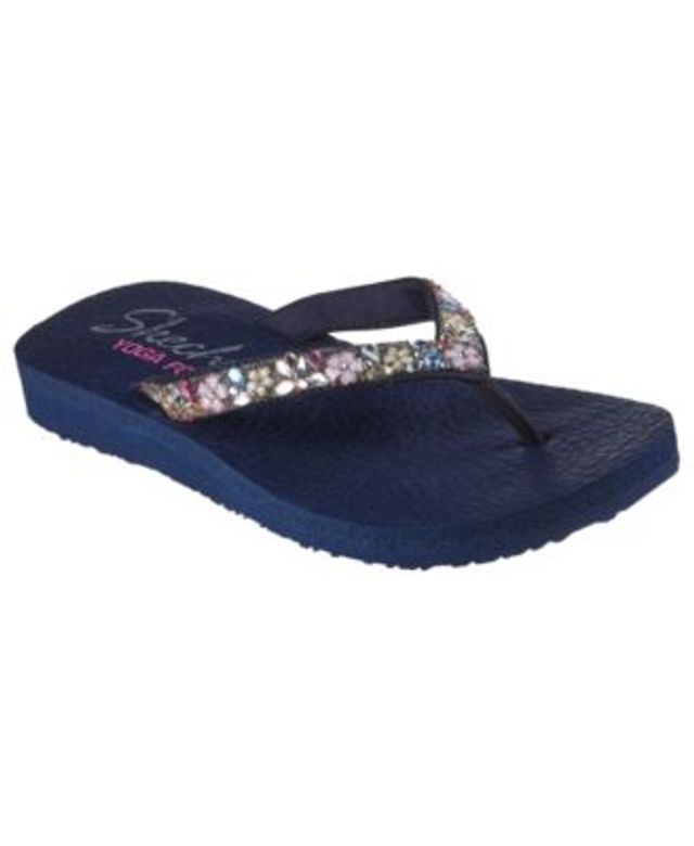Skechers Women s Cali Meditation Day Flip Flop Thong Sandals