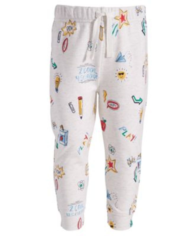 First Impressions Baby Boys Doodle Jogger Pants, Created for Macy's