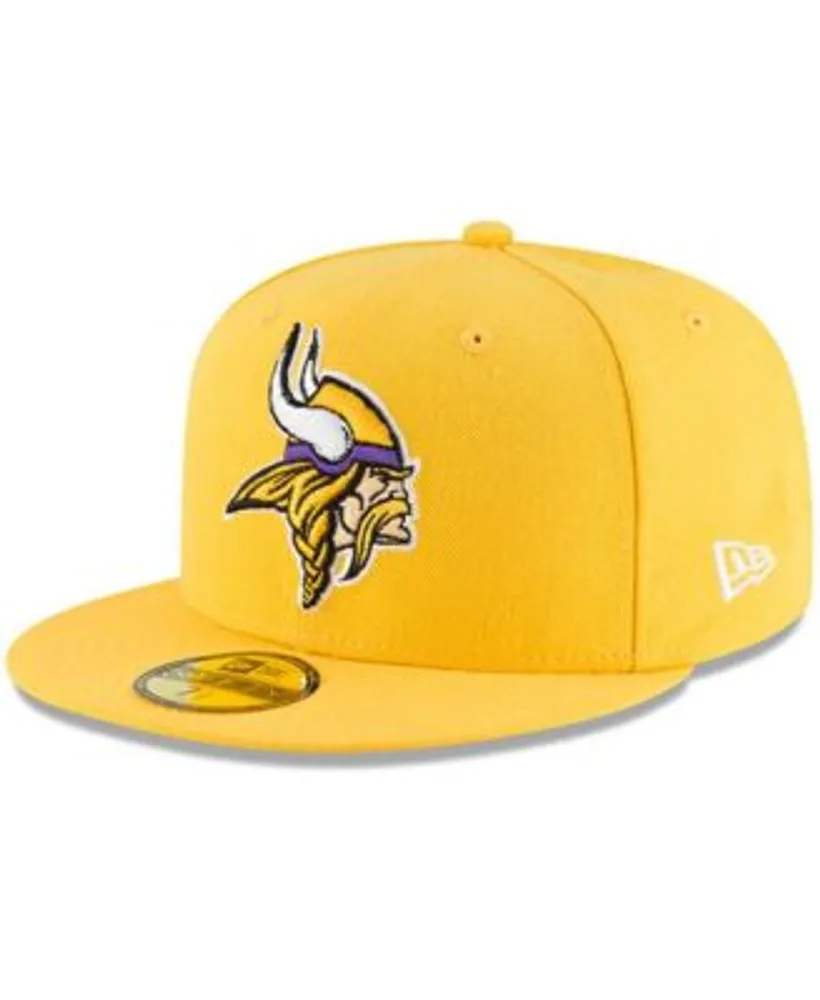New Era Men's Gold Minnesota Vikings Omaha 59FIFTY Hat | Hawthorn Mall