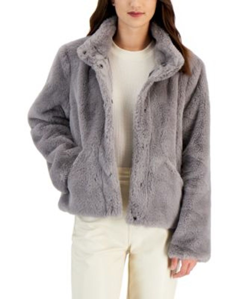 Faux fur coat juniors online