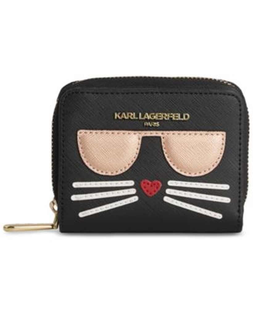 Karl Lagerfeld Paris Maybelle Small Zip-Around Wallet | Hawthorn Mall