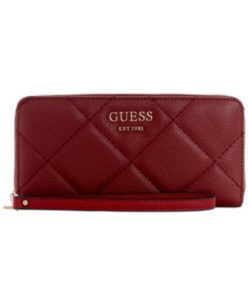 Guess quilted wallet sales