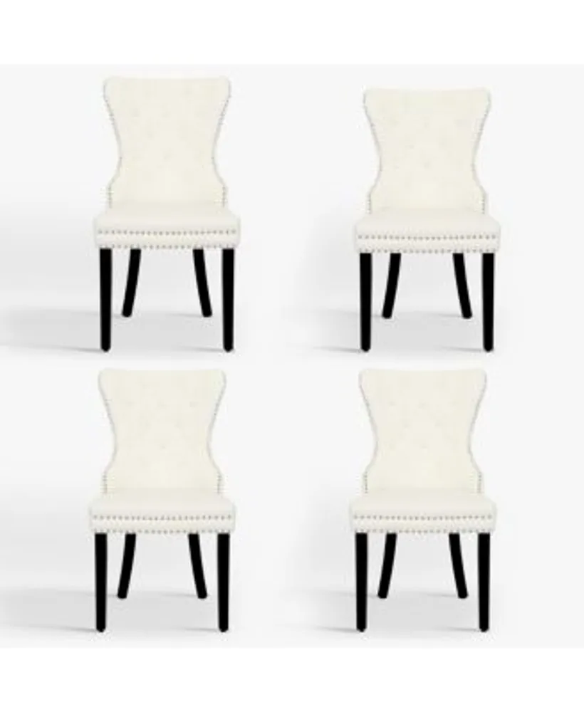 WestinTrends Velvet Upholstered Tufted Dining Chairs Set of 4 Mall of America®