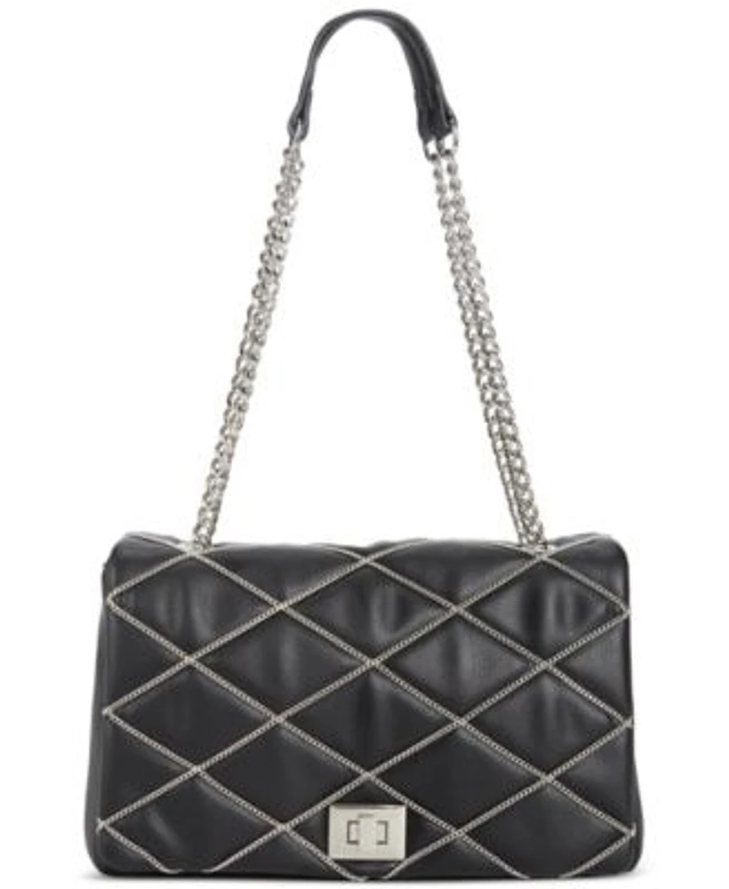 I.N.C. International Concepts Soft Ajae Chain Quilted Shoulder Bag